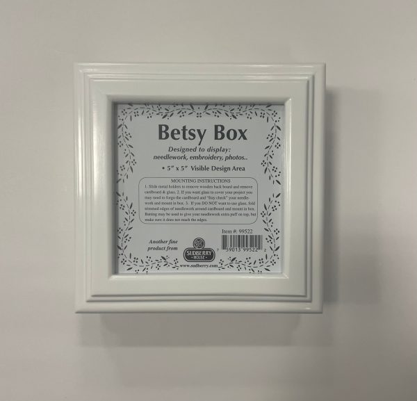 Sudberry House Betsy Box 5x5 white Sale