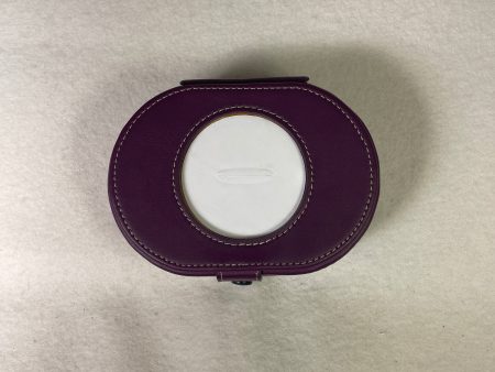 * SALE   Lee s Leather Needle Box BAG73P Purple Sale