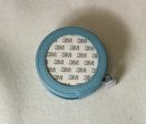 Planet Earth Leather Round 4in Case- Aqua For Discount