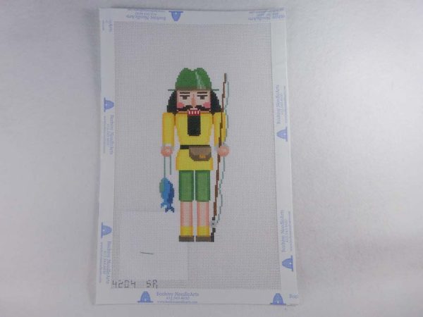 Susan Roberts Needlepoint Design, Inc. 4204 Nutcracker, Fisherman Online Sale