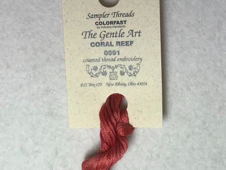 Sampler Threads 0591 Coral Reef Online Hot Sale