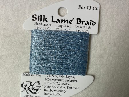 Silk Lame Braid LB259 Blue Topaz For Cheap