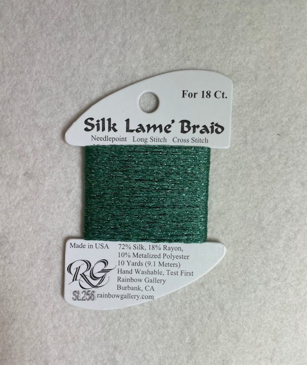 Silk Lame Braid SL256 Desert Sage For Sale