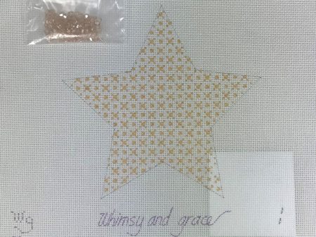 Whimsy and Grace WG 12356 Star - Gold and Crystal For Sale