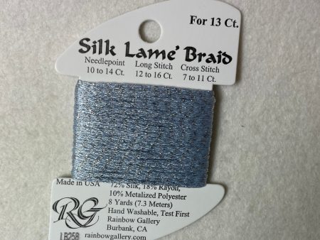 Silk Lame Braid SL258 Gentle Gray Online