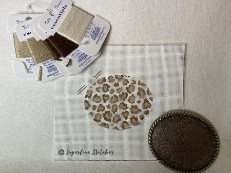 Superfine Stitches Buckle Kit- Brown Leopard Discount