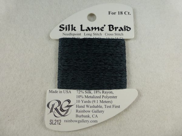 Silk Lame Braid SL212 Castlerock Supply