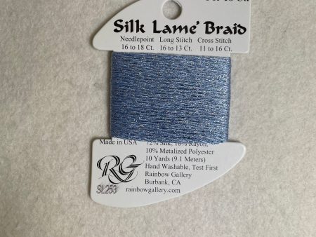 Silk Lame Braid SL253 Antique Periwinkle Discount