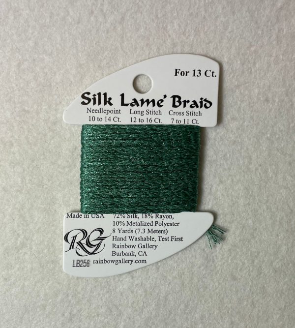 Silk Lame Braid LB256 Desert Sage For Cheap