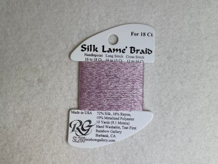 Silk Lame Braid SL260 Pink Blush Fashion