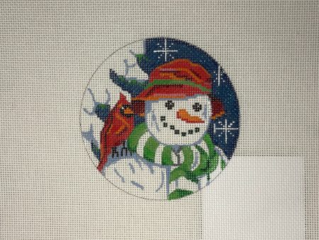 * Alice Peterson X297 Snowman and Cardinal Ornament Online