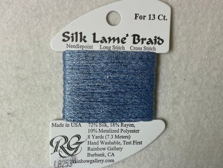 Silk Lame Braid LB253 Antique Periwinkle Online now