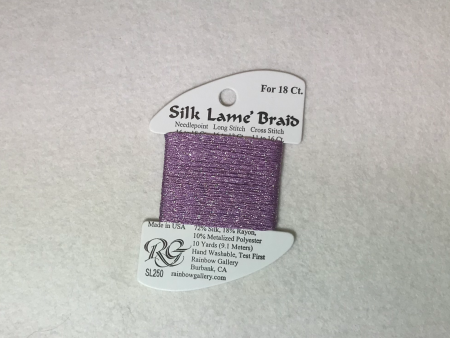 Silk Lame Braid SL250 Heather Glen Supply